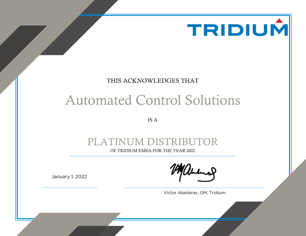Tridium Partner