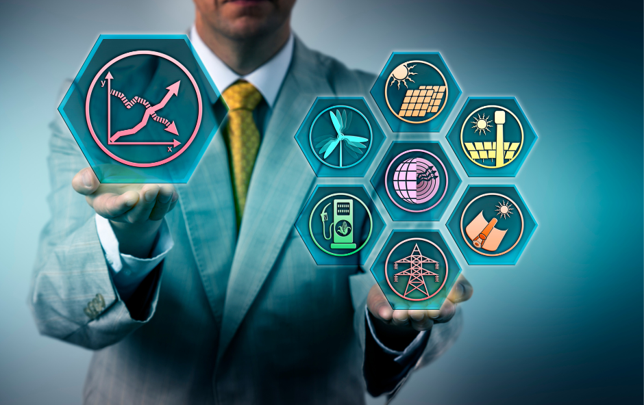 A representation of a building management system